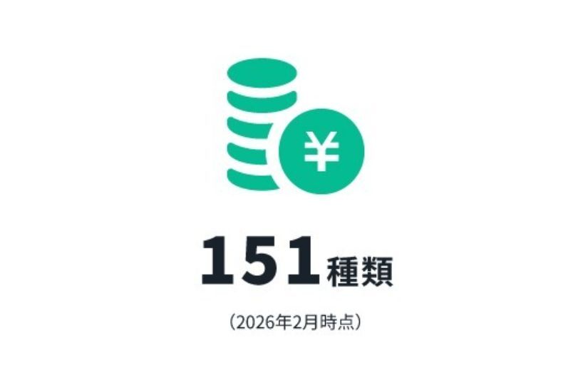 137種類（2024年1月時点）